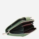 Кошелек женский кожаный для карточек Karya 1119-632 Оливковый (ROZ6501086694) - изображение 6