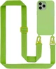 Чохол с ремінцем Wave Premium Strap Crossbody Silicone Case для Apple iPhone 13 14 Green - зображення 1