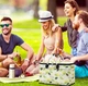 Корзина для пикника 40х20х23см Белый - изображение 8