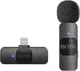 Комплект петличных беспроводных микрофонов для iPhone Boya BY-V2 Lightning петличка для айфона с активной системой шумоподавления и ресивером - изображение 7