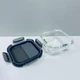 Контейнер стеклянный квадратный с пластиковой крышкой 300 мл Krauff Artglas 29-298-021 - изображение 3
