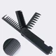Потрійний барберський гребінь для розчісування волосся / бороди Pentear розкладний чоловічий розчіска - гребінець для укладання, 12.7х2.8 см, чорний (110322719) - зображення 4