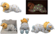 Плюшева іграшка Disney Winnie the Pooh Glow in the Dark з комбінезоном (5400868011807) - зображення 6