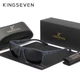 Чоловічі поляризаційні сонцезахисні окуляри KINGSEVEN LC755 Blue Gray - зображення 1