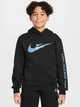 Підліткове худі для хлопчика Nike B NSW SI FLC Hoodie BB HV6965-010 137-147 M Чорне (197861866781) - зображення 1