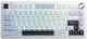 Бездротова клавіатура AULA F75 RGB Reaper 75% USB BT 2.4 White-Blue - зображення 1