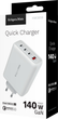 Ładowarka Kruger&Matz 140W GaN QC PD White (5901890117838) - obraz 6