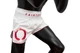 Тайские шорты Fairtex BS1918 Enso White (BS1918-XXL) - изображение 3