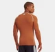 Компрессионная футболка Under Armour Sonic Compression Texas Orange (1236223-875-XXL) - зображення 2