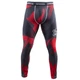 Компрессионные штаны Hayabusa Metaru 47 Silver Compression Pants Black Red (M4SCP-RD-XL) - зображення 1