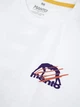 Футболка MANTO t-shirt VERTICAL white (MNT154_WHT_2S) - изображение 4