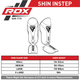 Защита голени RDX SHIN INSTEP AURA PLUS T-17 Blue\Black (SGR-T17UB-S+ ) - изображение 5