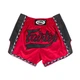 Тайские шорты Fairtex BS1703 Red Black (BS1703-L) - изображение 1