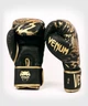 Боксерские перчатки Venum Dragon's Flight Boxing Gloves Black Bronze (VENUM-03169-137-14OZ) - изображение 3