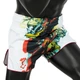 Тайские шорты Fairtex BS1908 Satoru Collection White (BS1908-M) - изображение 3