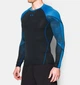 Компрессионная футболка Under Armour HeatGear® Armour Scope Long Sleeve Compression Shirt Black (1271346-001-L) - зображення 3