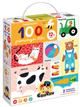 Zestaw edukacyjny CzuCzu Biblioteczka 100 pierwszych słów (9788366762848) - obraz 1