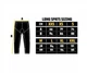 Комрпесійні штани MANTO Grappling Tights Future Black (MNS527-BLK-L) - зображення 5