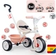 Детский металлический велосипед 2 в 1 Smoby Toys Би Муви 68х52х52 см Розовый (7600740339) - изображение 2
