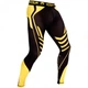 Компресійні штани Venum Technical Spats Black Yellow (VENUM-02790-111-XL) - зображення 1