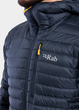 Пуховик чоловічій Rab Microlight Alpine Jacket, Beluga, XL (RB QDB-12-BE-XL) - зображення 2