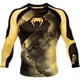 Компрессионная футболка Venum Technical Compression T-shirt Long Sleeves Black Yellow (VENUM-02796-111-M) - изображение 1