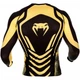 Компрессионная футболка Venum Technical Compression T-shirt Long Sleeves Black Yellow (VENUM-02796-111-M) - изображение 2