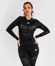 Рашгард женский Venum Training Camp 4.0 Long Sleeve Rashguard - Black/Neon Green (VENUM-05489-103-M) - изображение 1