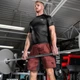 Шорты для MMA Hayabusa Hexagon Fight Shorts Burgundy (HHFSBRG-30) - изображение 6