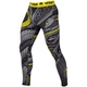 Компрессионные штаны Venum Snaker Spats Black Yellow (V-02972-111-XS) - зображення 1