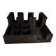 Барный органайзер WNINE Comfort Trio Organizer, деревянная стойка для стаканов, аксессуаров и салфеток 302×246×110 мм (WN-014) - изображение 6