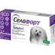 Селафорт капли от блох клещей и гельминтов для собак весом 2,6-5 кг, 1 пипетка - изображение 1