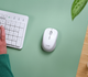 Mysz Trust Yvi+ Multi-Device Wireless/Bluetooth White (TR25454) - obraz 5