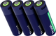 Акумулятор Trust USB Type-C AA, 1.5V 1700mAh, Li-Ion, 4 шт (TR25631) - зображення 4