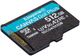Karta pamięci Kingston microSDXC 512GB Canvas Go! Plus G4 Class 10 UHS-I U3 V30 A2 (SDCG4/512GBSP) - obraz 2