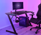 Biurko komputerowe Trust GXT710 Luminus Pro RGB Czarny (TR25419) - obraz 8