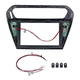 Перехідна рамка серії QIV QBR для Peugeot 301 For Citroen C-Elysee CElysee 2012-2016 (F3) 9 дюймів - изображение 2
