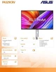Монітор 31.5" ASUS ProArt Display PA329CRV Professional (90LM02C0-B01K70) - зображення 2