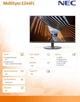 Монитор 24" NEC MultiSync E244FL черный - изображение 5