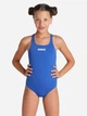 Детский слитный купальник для девочки Arena Team Swimsuit Swim Pro Solid 004762-720 116 см Синий (3468336646168) - изображение 1
