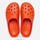Женские кроксы Crocs Classic Low Profile Clog 211139-84J 37-38 (M5/W7) 23 см Оранжевые (198445151651) - изображение 5