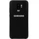 Чехол-накладка Silicone case для Samsung S9 Plus (25) Black черный - зображення 3