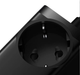 Ładowarka sieciowa Baseus GaN3 Pro Desktop Powerstrip AC+2U+2C 65W EU (With Cable Type-C to Type-C 100W 20V/5A 1m) Black (PSZM000901) - obraz 5