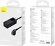 Ładowarka sieciowa Baseus GaN3 Pro Desktop Powerstrip AC+2U+2C 65W EU (With Cable Type-C to Type-C 100W 20V/5A 1m) Black (PSZM000901) - obraz 7