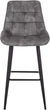 Стілець барний Nowy Styl Nicole ordf HN Hoker Black (BOX-1) SQR PL-16 - зображення 2