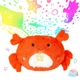Ночник Краб проектор звездного неба dream мягкая игрушка с музыкой Led подсветка 7 цветов - изображение 1