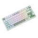 Клавіатура Ігрова ROYAL KLUDGE R75 Біло-Салатова Дротова Механічна, RGB Підсвічування, З Підтримкою HOT-SWAP. Silver Switch - зображення 10