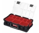 Многофункциональный ящик для инструментов с застежками Qbrick System TWO Organizer Plus для домашней мастерской и гаража Органайзер со складной ручкой Черно-красный - изображение 9