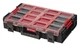 Большой модульный органайзер для инструментов со съемными отсеками Qbrick System ONE Organizer XL 2.0 для домашней мастерской и гаража Черно-красный - изображение 2