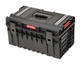 Мобільний комплект модульних боксів Qbrick System ONE CART TECHNIK SET 2.0 Набір ящиків для інструментів з ручкою на колесах для домашньої майстерні та гаражу Органайзер зі знімними контейнерами Чорно-червоний - зображення 5